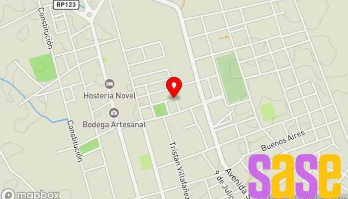 mapa de Electromecanica MAFE Taller de reparaciones eléctricas en Tinogasta