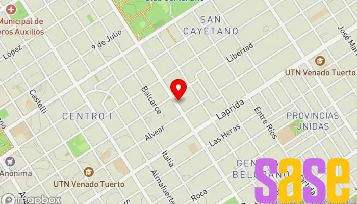 mapa de Electromecanica Menegosi Taller - Repuestos Taller de reparación de automóviles en Venado Tuerto
