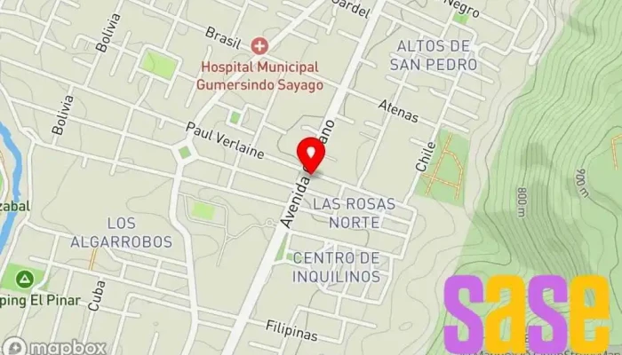 mapa de Electromecanica Meyer Tienda de repuestos para automóviles en Villa Carlos Paz