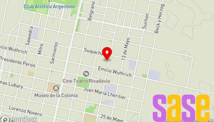 mapa de Electromecánica Moreno Taller de automóviles en San Carlos Centro