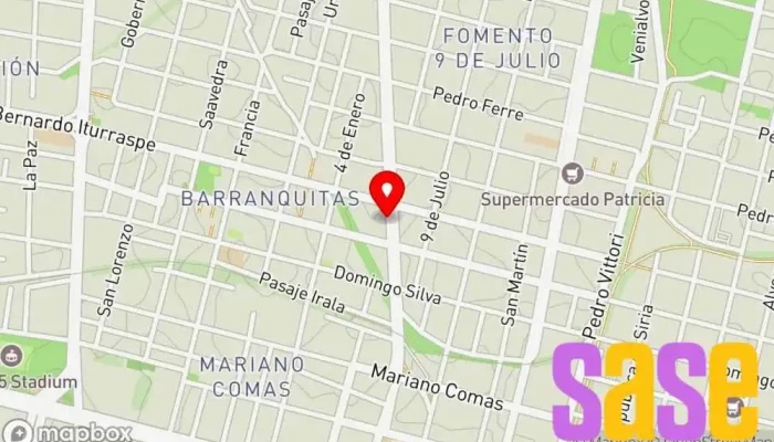 mapa de Electromecanica Nessier Comercio en ERQ