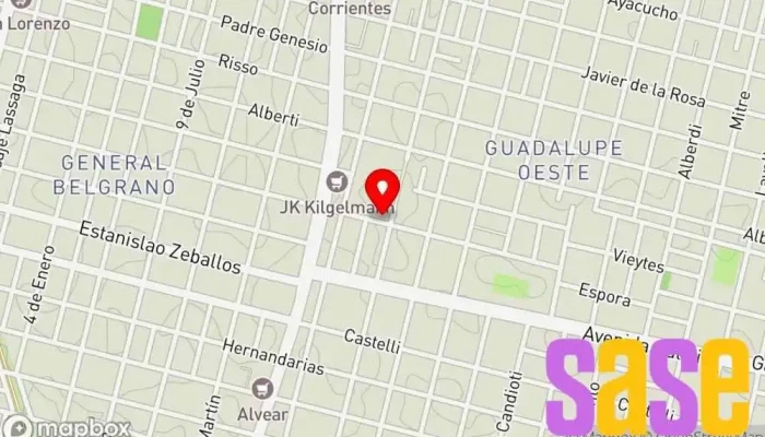 mapa de Electromecanica Santa Fe Taller de reparación de motores eléctricos en Santa Fe de la Vera Cruz