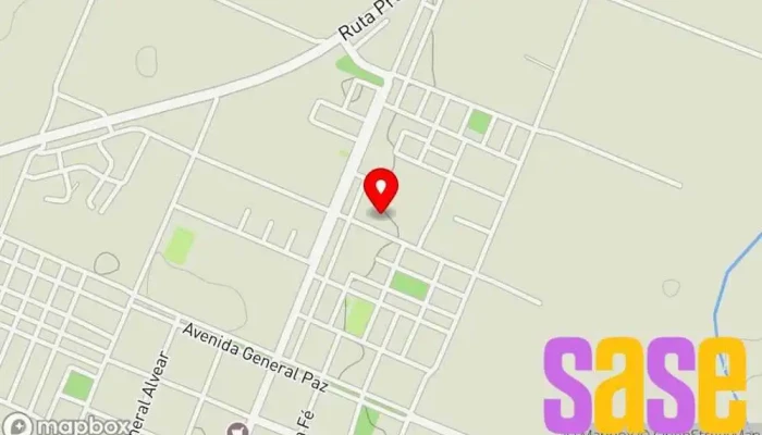 mapa de Electromecánica Santa Lucia Taller mecánico en Santa Lucía