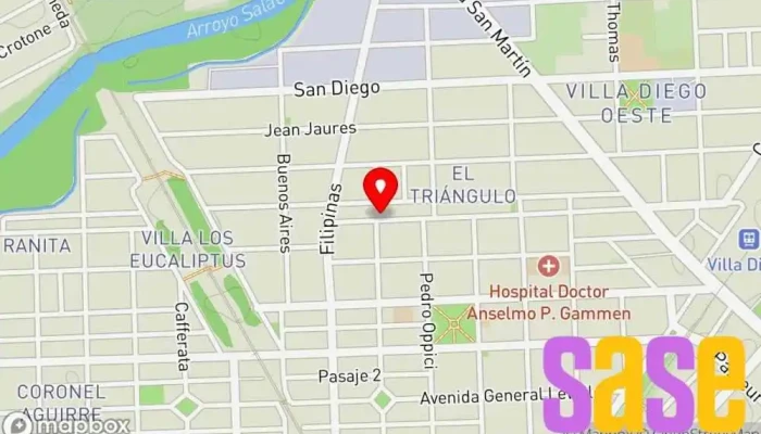 mapa de Electromecánica SC Servicio de reparación de sistemas eléctricos para automóviles en Villa Gdor. Galvez