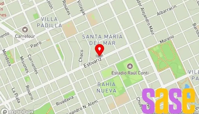 mapa de Electromecanica Sur Taller de reparación de motores eléctricos en Puerto Madryn