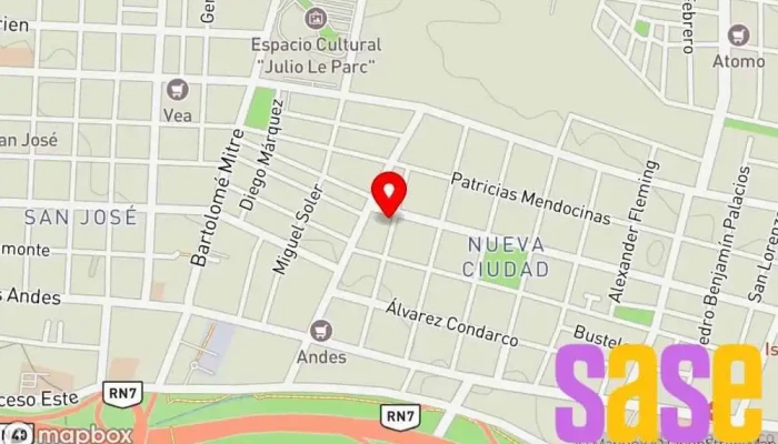 mapa de Electromecánica wind Electricista en Guaymallén
