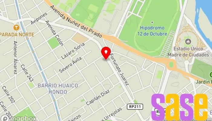 mapa de Electromotor Juncal Tienda de electricidad en Santiago del Estero