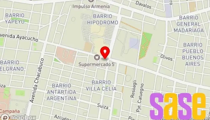 mapa de Electrón - Energía en órbita Tienda de materiales para la construcción en Corrientes