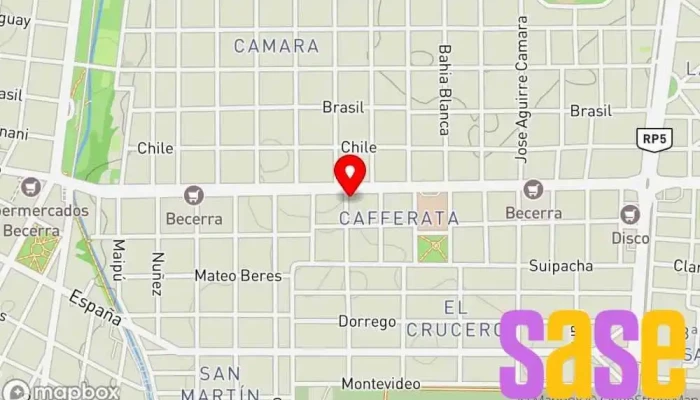mapa de Electron Sucursal Cuyo Tienda de herramientas en Alta Gracia