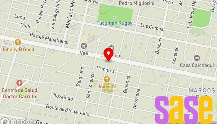 mapa de ElectroNic Tucuman Tienda de accesorios para móviles en Yerba Buena