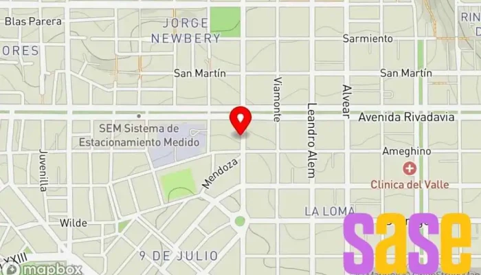 mapa de Electrónica 13 de Diciembre Tienda de componentes electrónicos en Comodoro Rivadavia