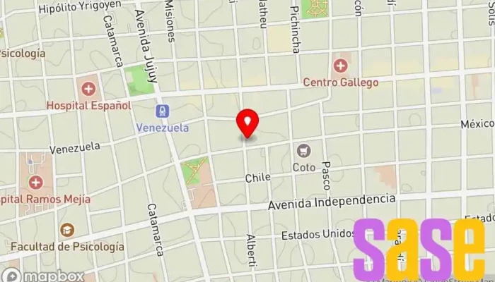 mapa de ELECTRONICA ALBERTI Tienda de electricidad en Cdad. Autónoma de Buenos Aires