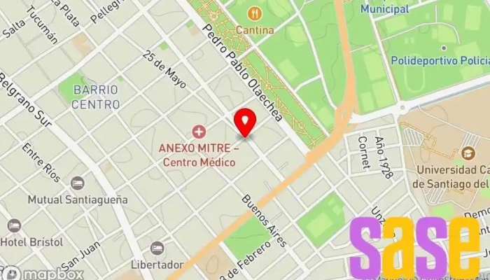 mapa de Electronica Aliende Taller de reparación de motores eléctricos en Santiago del Estero