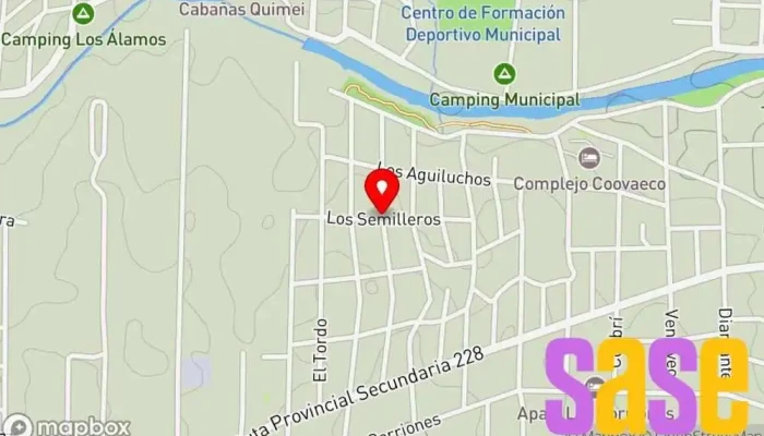 mapa de Electronica Automotriz de José A. Menoyo Taller de automóviles en Santa Rosa de Calamuchita
