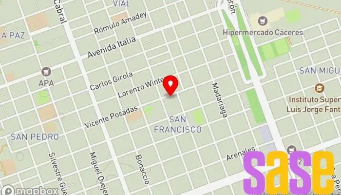 mapa de Electrónica Automotriz Taller mecánico en Formosa