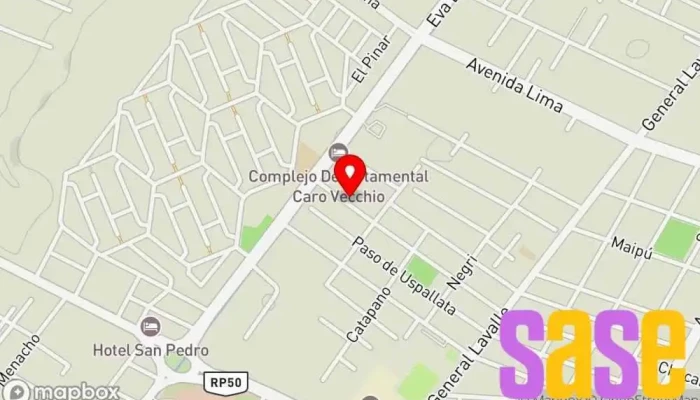 mapa de Electronica Cairo Establecimiento de reparación de artículos electrónicos en San Martín