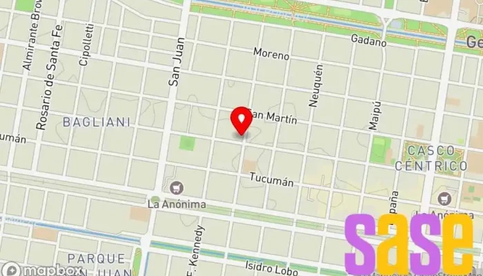 mapa de Electronica Ceferino Tienda de electrónica en Gral. Roca