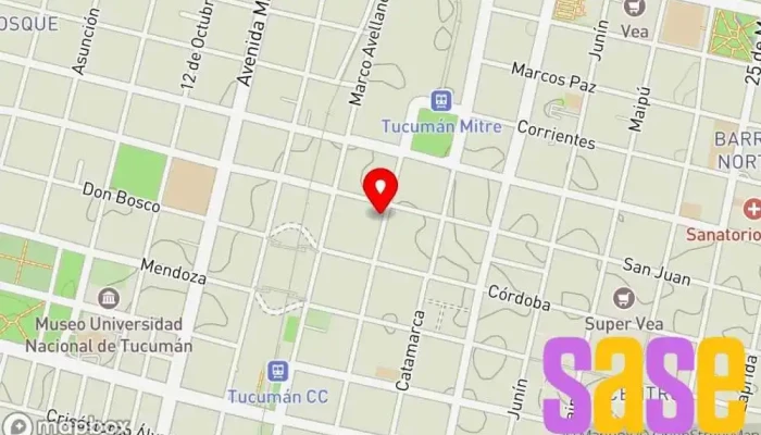 mapa de Electrónica Centro Servicio de comercio electrónico, Establecimiento de reparación de artículos electrónicos en San Miguel de Tucumán