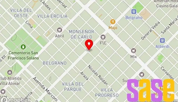 mapa de Electronica Chaco Establecimiento de reparación de artículos electrónicos en Resistencia