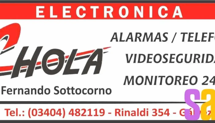 Electronica Chola Alarmas Cctv Monitoreo -  Donde - Gálvez