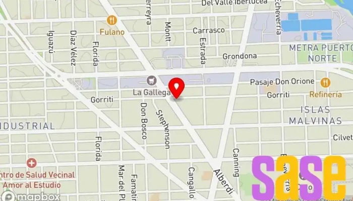 mapa de Electrónica Delta Tienda de componentes electrónicos en Rosario
