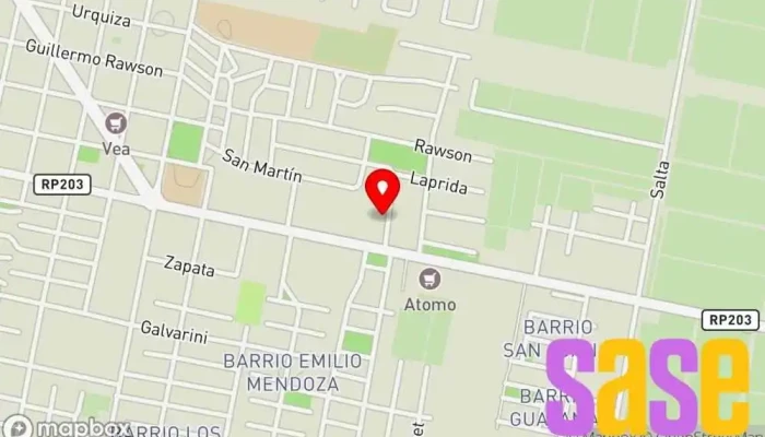 mapa de Electronica FER Soporte y servicios informáticos en Caucete