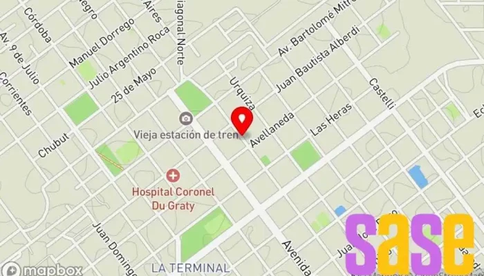 mapa de Electronica Fuhr Tienda de electrónica en Coronel Du Graty