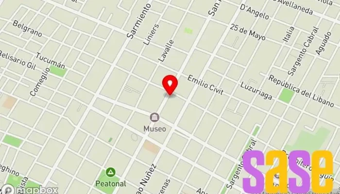 mapa de Electronica Garcia Tienda de electricidad en Rivadavia