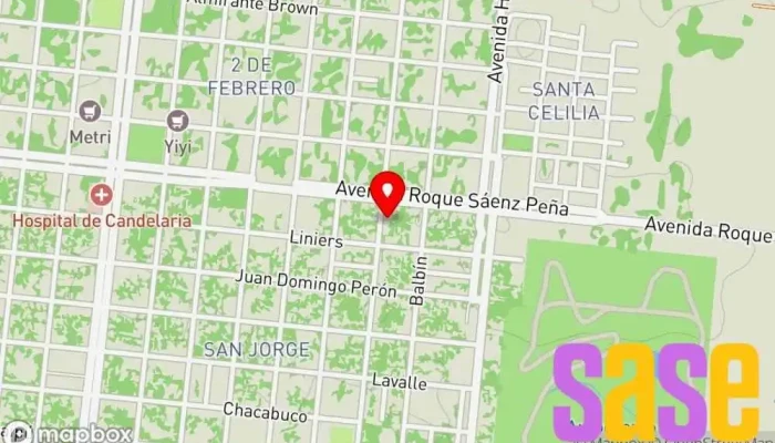 mapa de Electronica Gustavo  en Candelaria