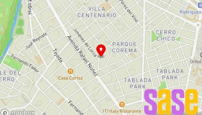 mapa de Electrónica Hh  en Córdoba