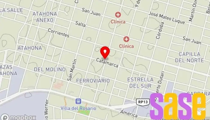 mapa de Electronica Integral  en Villa del Rosario