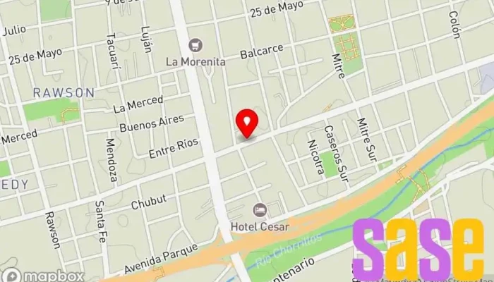 mapa de ELECTRONICA LIBIA  en San Luis