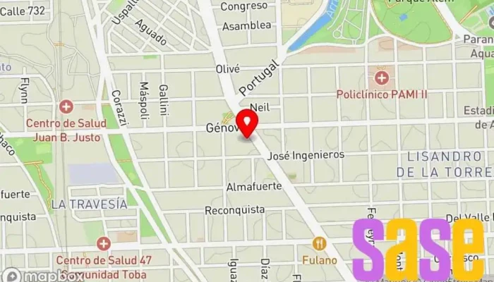 mapa de Electrónica Lindel Tienda de electrónica en Rosario