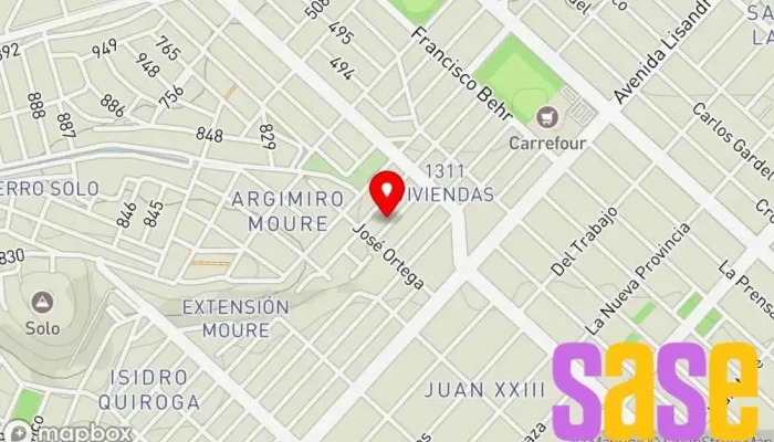 mapa de Electronica Comercio en Comodoro Rivadavia