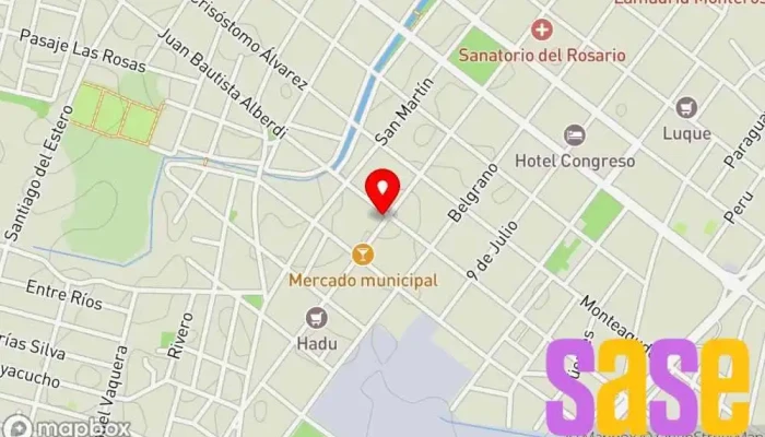 mapa de ELECTRONICA MAU  en Monteros