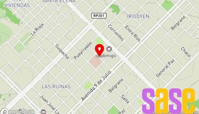 mapa de Electrónica MIRANDA Taller de reparaciones eléctricas en Apóstoles