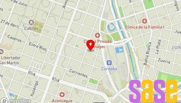 mapa de Electronica Nico Tienda de electrónica, Tienda de instrumentos musicales en Córdoba