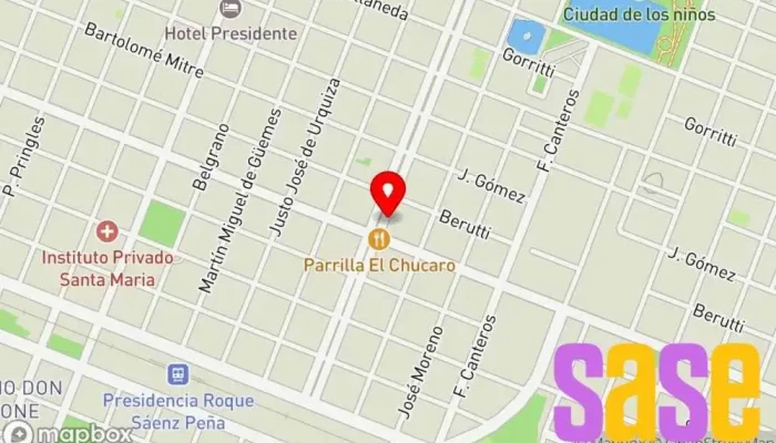 mapa de Electronica Norte - Serv Tecnico la Casa del Control Remoto Tienda de electrónica en Sáenz Peña