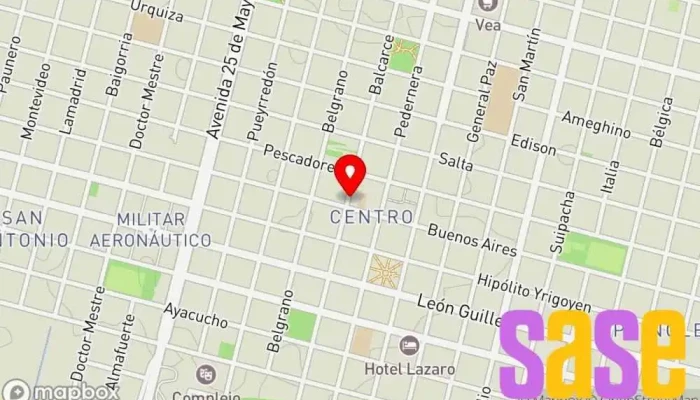 mapa de Electrónica Piccolo Tienda de artículos para el hogar en Villa Mercedes