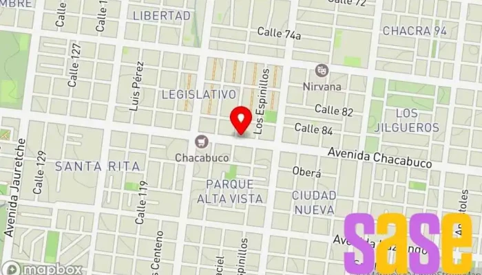 mapa de Electronica Piriz Servicio Técnico especializado Tienda de móviles, Tienda de electrónica en Posadas