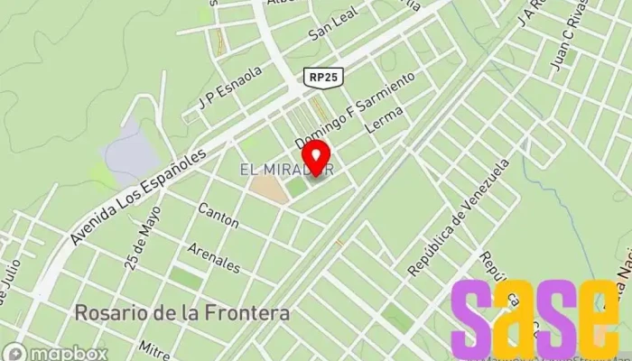 mapa de Electronica Rosario Tienda de componentes electrónicos en Rosario de la Frontera