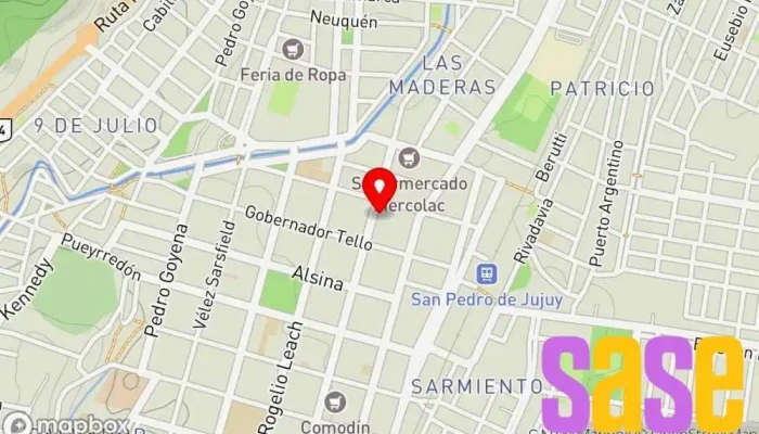 mapa de Electronica San Pedro Tienda de electricidad en San Pedro de Jujuy