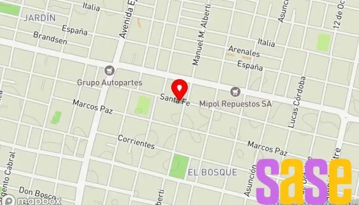 mapa de Electrónica 