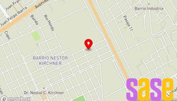 mapa de Electrónica Santiago  en Santiago del Estero