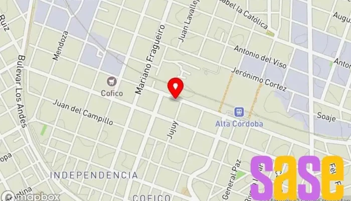 mapa de Electronica SofMel  en Córdoba