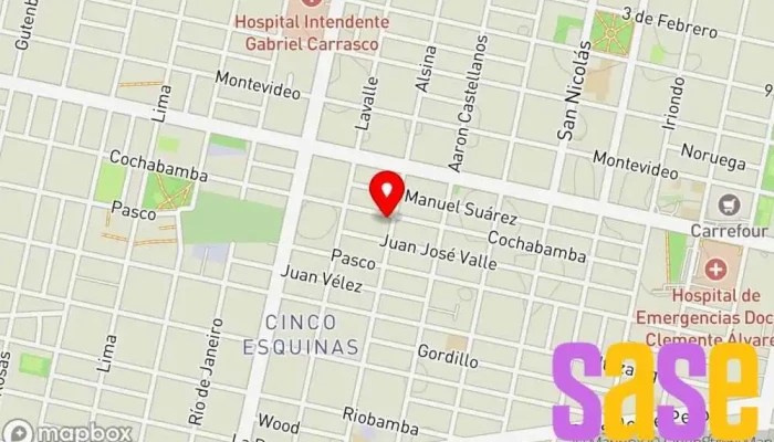 mapa de Electronica Vaylan Dc Tienda de electrónica en Rosario