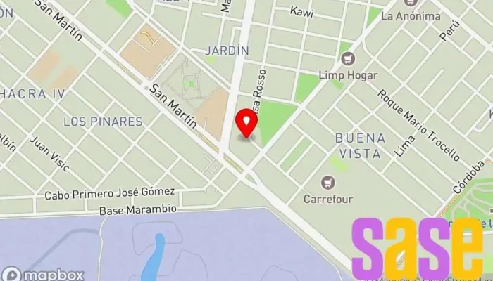 mapa de Electrónica Zener Establecimiento de reparación de artículos electrónicos en Río Grande