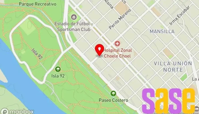 mapa de Electroservicios Taller de reparaciones eléctricas en Choele-choel