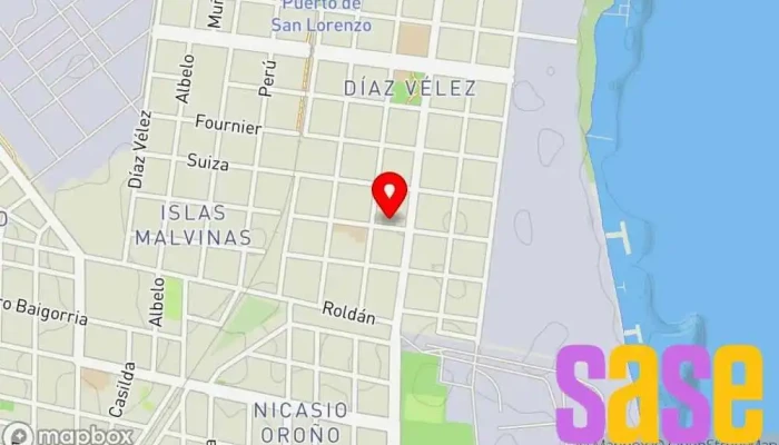 mapa de Electrosmart Materiales Electricos Tienda de electricidad en San Lorenzo