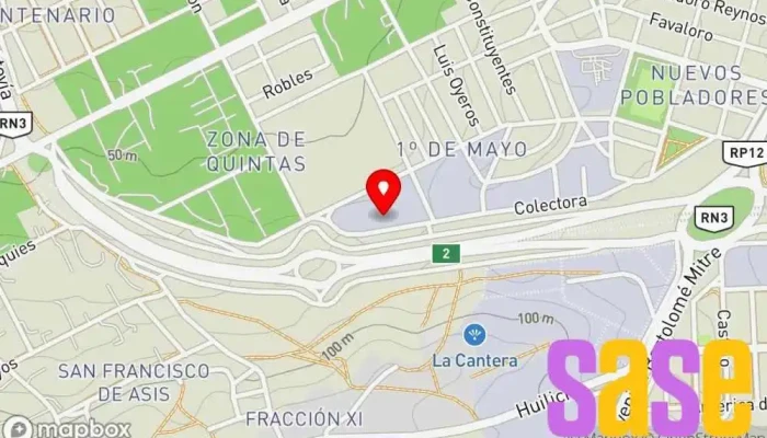 mapa de Electrosur Taller de reparación de automóviles en Caleta Olivia